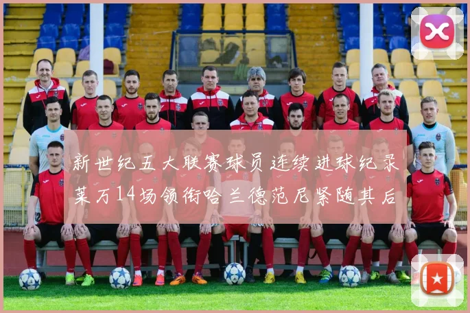 新世纪五大联赛球员连续进球纪录莱万14场领衔哈兰德范尼紧随其后